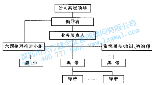 六西格玛管理的组织结构