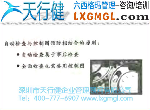 结合自动检查使用控制图