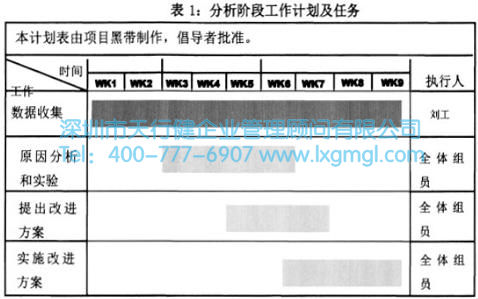 分析阶段工作计划及任务 分析阶段工作计划及任务