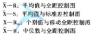 过程的变异与SPC的分类