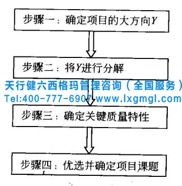 六西格玛管理项目选择流程、选择要点和导入点