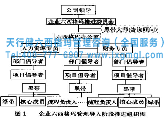 六西格玛组织中不同角色的主要职责介绍