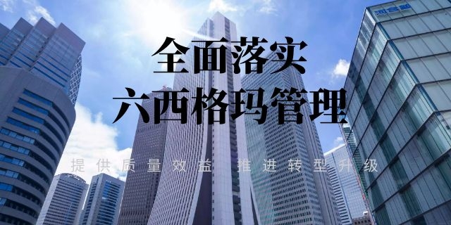 六西格玛管理作为一种企业管理战略