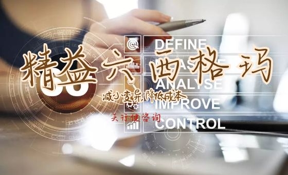 企业开展精益六西格玛改进项目的套路