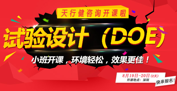 如何运用DOE(实验设计)加速新品研发？
